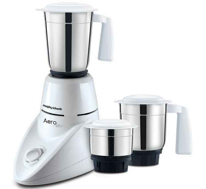 Morphy Richards 640127 Aero Pro 500 W 3 Jars Mixer Grinder